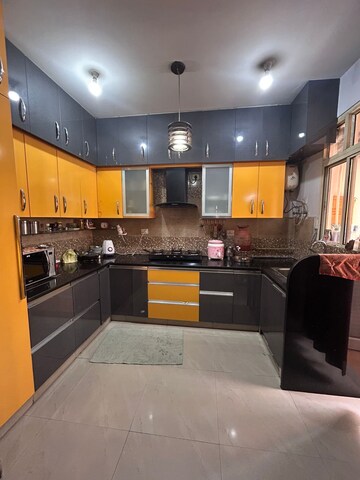 Kitchen in 3 BHK Apartment at Keltech Golf Vista, Dundahera – for Sale