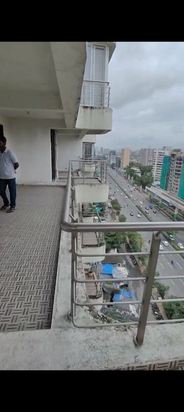Balcony in 2.5 BHK Apartment at MM Spectra, Chembur – for Rent