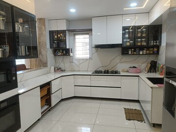 Kitchen in 3 BHK Apartment at Aparna Serene Park, Kondapur – for Rent
