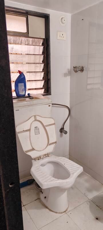 Bathroom in 1 BHK Apartment at Hubtown Gardenia, Mira Road – for Rent
