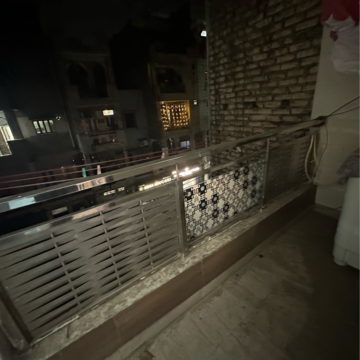 Balcony in 1 BHK Builder Floor at Patel Nagar – for Rent