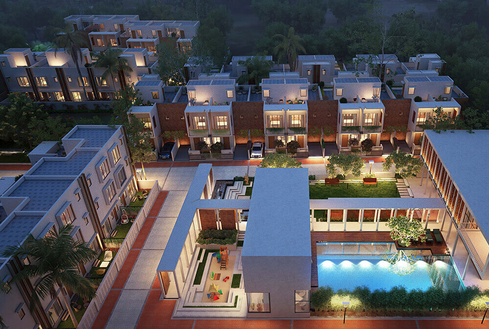 3 BHK + Study Room Villa For Sale in Rajat Southern Vista