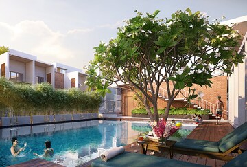 Swimming Pool in 3 BHK Villa at Rajat Southern Vista, Sonarpur – for Sale