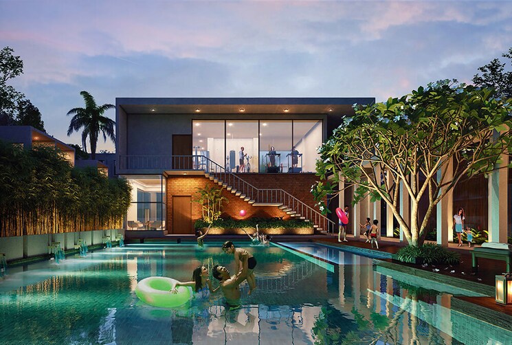 Swimming Pool, rajat-southern-vista 3 Bedroom 1408 Sq.Ft. Villa In Sonarpur Kolkata 8753340