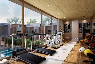 Gym in 3 BHK Villa at Rajat Southern Vista, Sonarpur – for Sale
