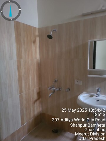 Bathroom in 3 BHK Apartment at Aditya Gracious Floors, Dasna – for Sale