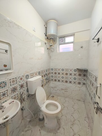 Bathroom in 2 BHK Builder Floor at VV Residency Kaggadasapura, Kaggadasapura – for Rent