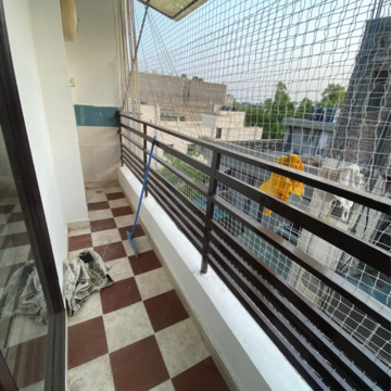 Balcony in 1 BHK Builder Floor at Malviya Nagar – for Rent