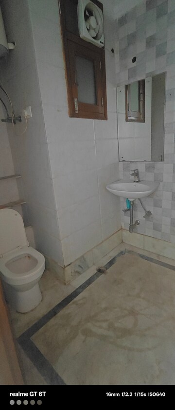 Bathroom in 2 BHK Builder Floor at Malviya Nagar – for Rent