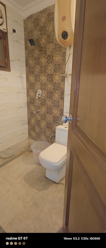 Bathroom in 2 BHK Builder Floor at Malviya Nagar – for Rent