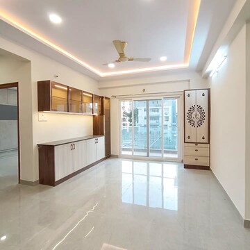 Living Room in 3 BHK Apartment at Nyati Windchimes, Mohammadwadi – for Rent