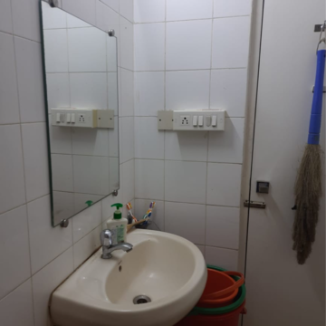 Bathroom in 2 BHK Apartment at Kukreja Complex, Usha Nagar – for Rent