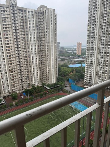 Balcony in 2 BHK Apartment at Lodha Amara Tower 6 and 22, Kolshet Road – for Sale