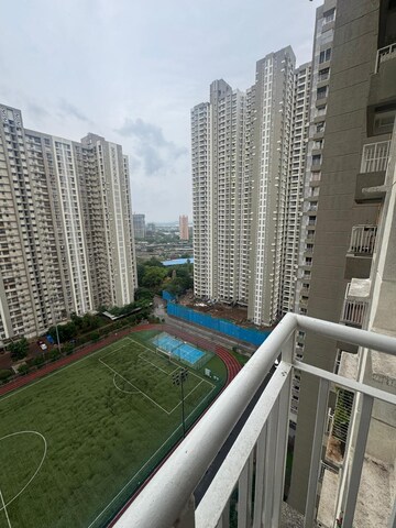 Balcony in 2 BHK Apartment at Lodha Amara Tower 6 and 22, Kolshet Road – for Sale