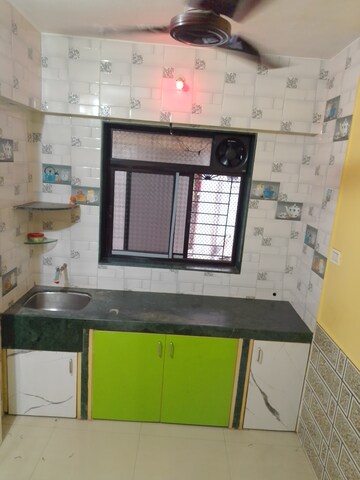Kitchen in 1 RK Apartment at Sahaj Mitra Chs, Kalwa – for Rent