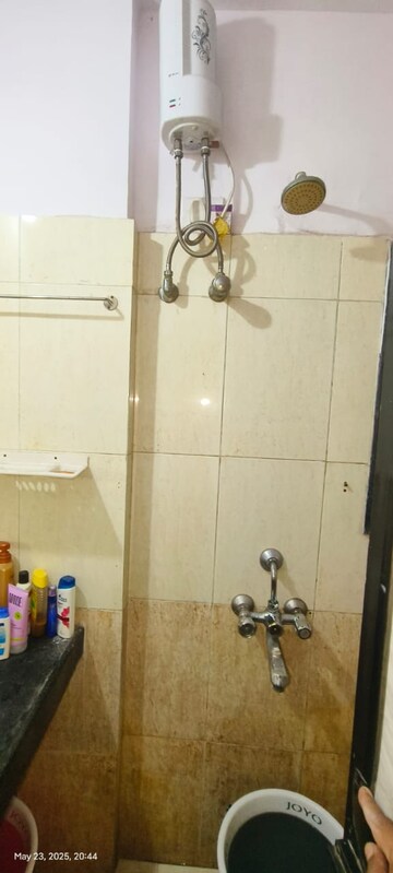 Bathroom in 2 BHK Apartment at Shiv Om CHS, Chandivali – for Rent