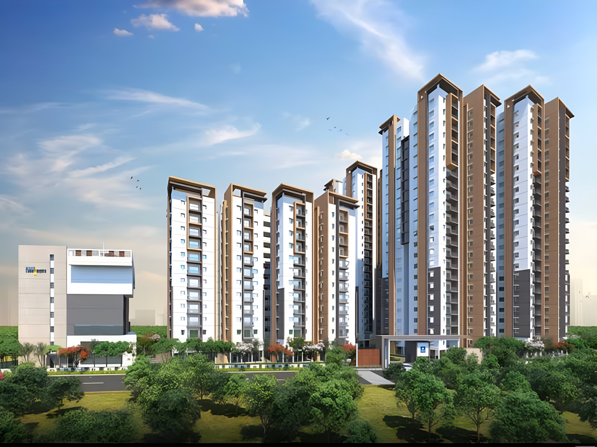 2 BHK + Pooja Room Apartment For Sale in Aparna Cyber Star