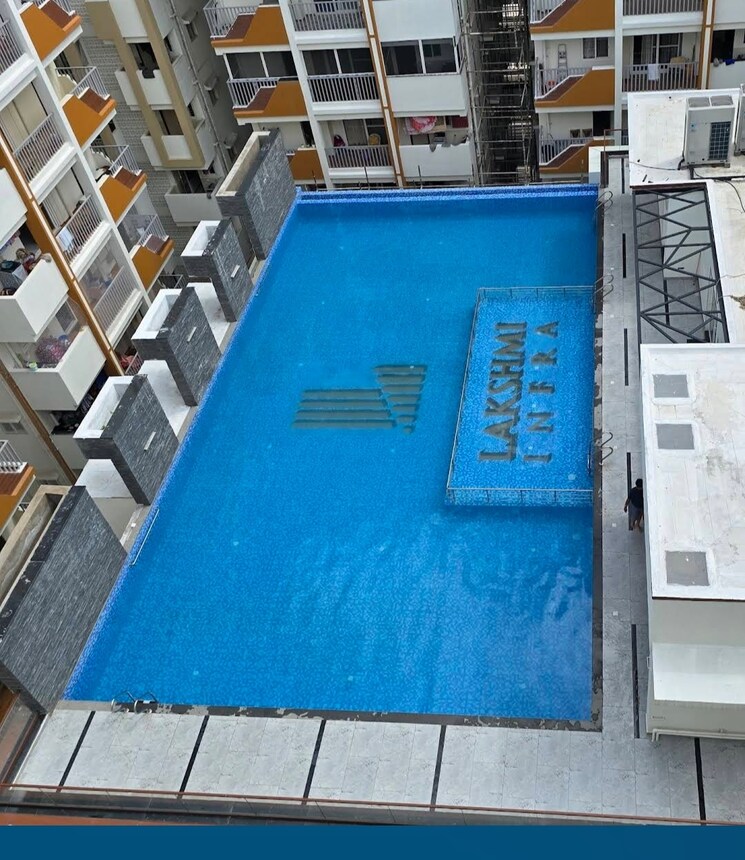 Swimming Pool, lakshmis-emperia 3 Bedroom 1645 Sq.Ft. Apartment In Miyapur Hyderabad 8753758