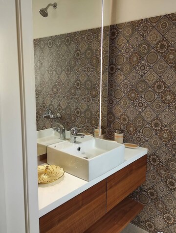 Bathroom in 1 BHK Apartment at Urbanrise Spring Is In The Air, Ameenpur – for Rent