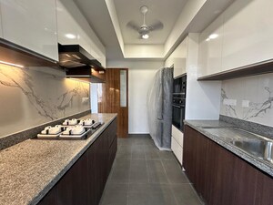 Kitchen in 4 BHK Builder Floor at Unitech Woodstock Floors, Sector 50 – for Sale