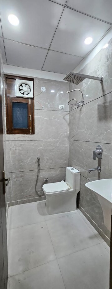 Bathroom in 3 BHK Builder Floor at Shakti Khand Iii – for Rent