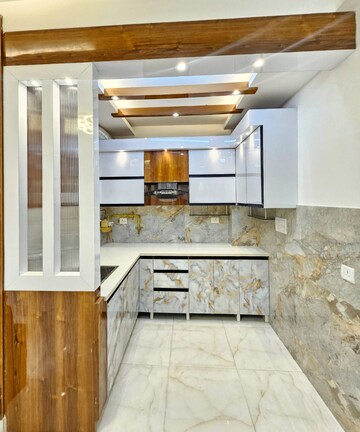 Kitchen in 3 BHK Builder Floor at Niti Khand ii – for Sale