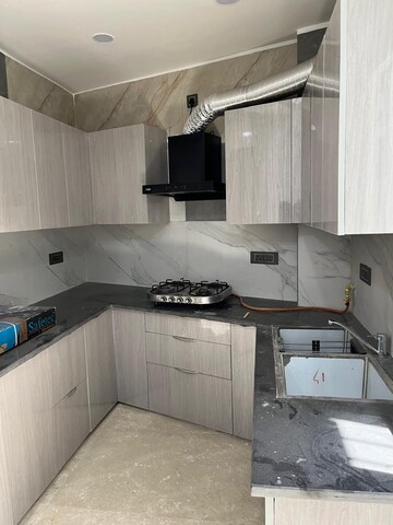 Kitchen in 3 BHK Builder Floor at Tarc Kailasa, Kirti Nagar – for Sale