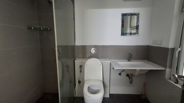 Bathroom in 3 BHK Apartment at Jayabheri Orange County, Gachibowli – for Rent