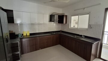 Kitchen in 4 BHK Apartment at Jayabheri Orange County, Gachibowli – for Rent