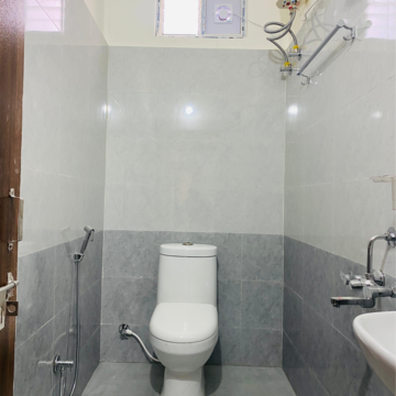 Bathroom in 3 BHK Builder Floor at Gachibowli – for Rent