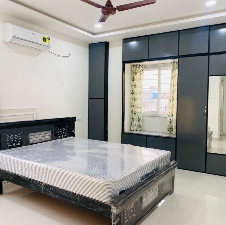 Bedroom, gachibowli 3 Bedroom 1800 Sq.Ft. Builder Floor In Gachibowli Hyderabad 8753911