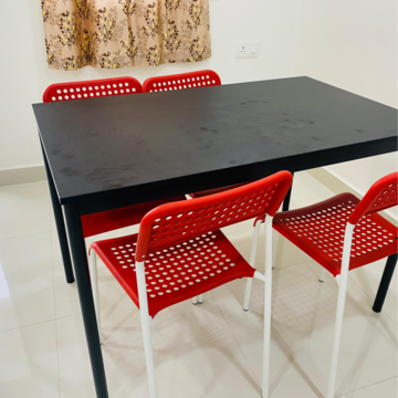Furnished Amenities in 3 BHK Builder Floor at Gachibowli – for Rent