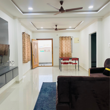 Kitchen in 3 BHK Builder Floor at Gachibowli – for Rent