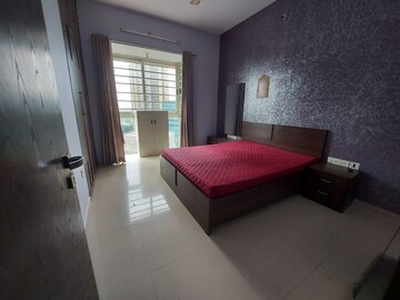 Bedroom in 2 BHK Apartment at Sheth Vasant Lawns, Laxmi Nagar – for Rent