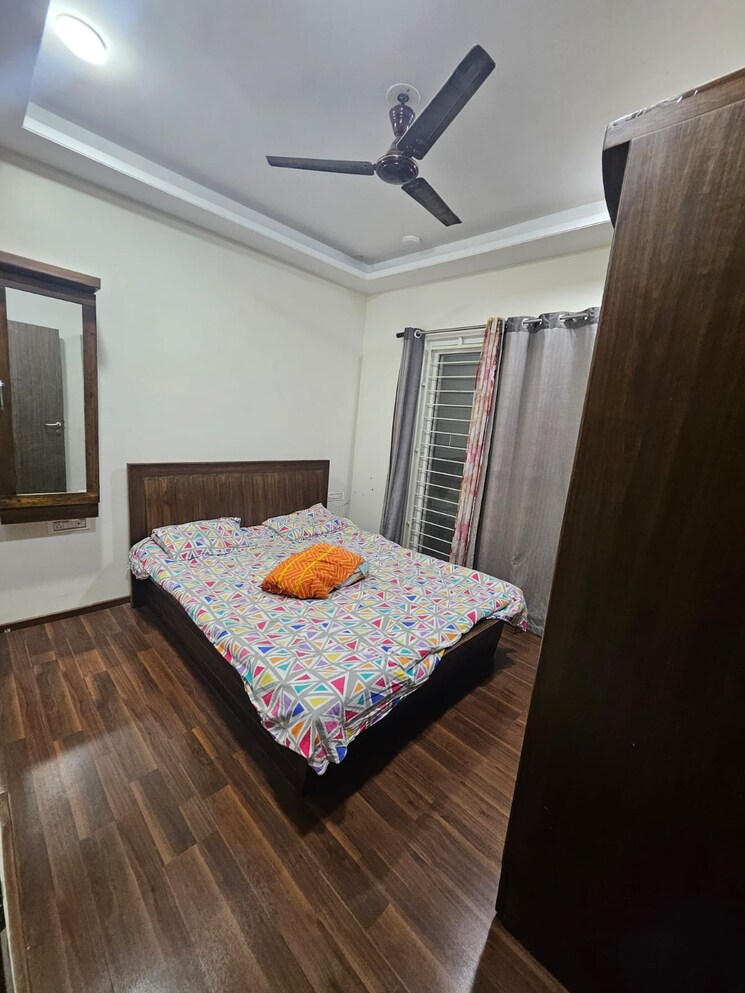 Bedroom, ganga-legend 2 Bedroom 1050 Sq.Ft. Apartment In Bavdhan Pune 8754021