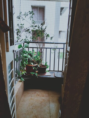 Balcony in 2 BHK Apartment at Suyog Padmavati Hills, Bavdhan – for Rent