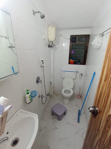 Bathroom in 1 BHK Apartment at KDI Juhu Ankur, Juhu – for Rent