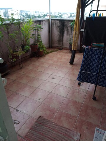 Terrace in 2 BHK Apartment at Bhusari Colony – for Rent