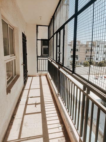 Balcony in 4 BHK Apartment at BPTP Park Elite Floor II, Sector 75 – for Rent