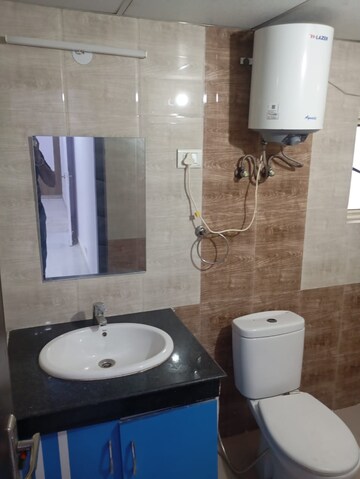 Bathroom in 3 BHK Apartment at Nimbus The Hyde park, Sector 78 – for Rent