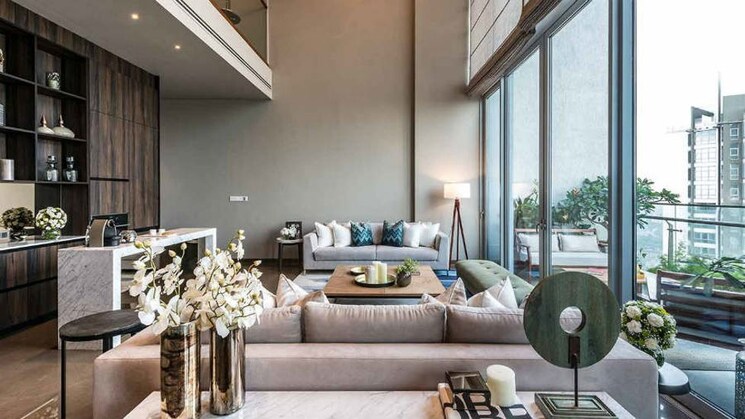 Living Room, oberoi-skyz 5 Bedroom 11500 Sq.Ft. Apartment In Worli Mumbai 8754185