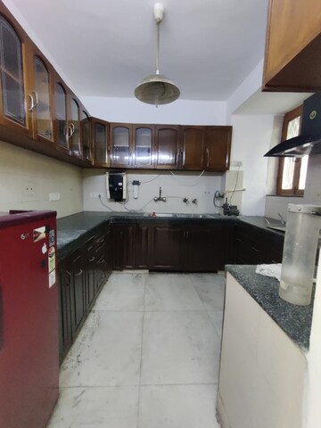 Kitchen in 1 RK Independent House at Sector 40 – for Rent