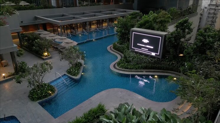 Swimming Pool, rustomjee-crown 5 Bedroom 3072 Sq.Ft. Apartment In Prabhadevi Mumbai 8754228