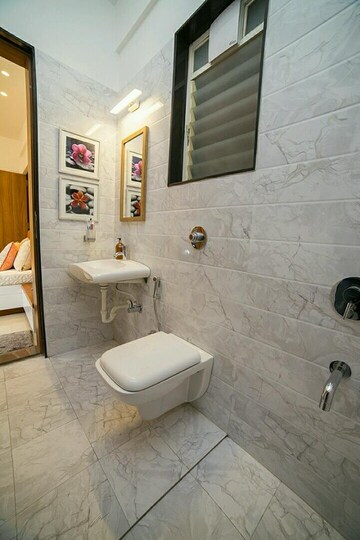 Bathroom in 2 BHK Apartment at Nirman Altius, Kharadi – for Sale