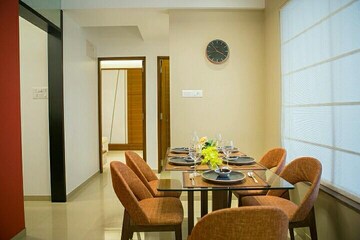 Living Room in 2 BHK Apartment at Nirman Altius, Kharadi – for Sale