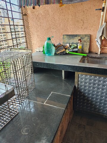 Kitchen in 3 BHK Apartment at Ratan Riviera, Tawri Pada – for Rent