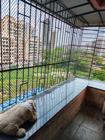 Balcony in 3 BHK Apartment at Ratan Riviera, Tawri Pada – for Rent