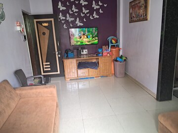 Living Room in 1 BHK Apartment at Wadhwa Shiv Leela Apartment, Tawri Pada – for Sale