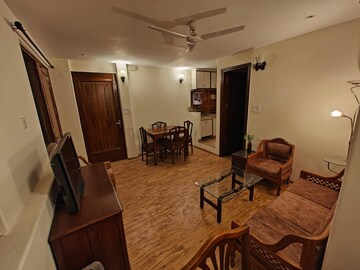 Living Room in 2 BHK Builder Floor at Sarvodaya Enclave – for Rent