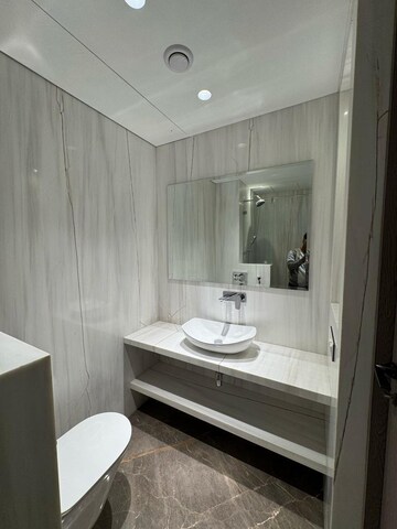 Bathroom in 4 BHK Apartment at Lodha World View, Worli – for Rent